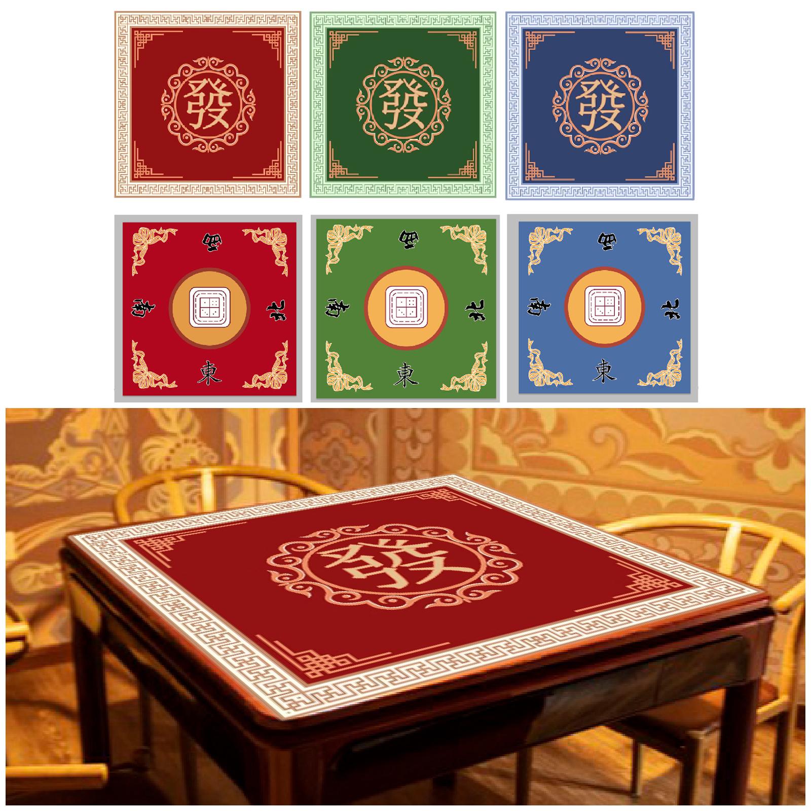 Board Game Mahjong - Mahjongg Mat Mahjong Game Table Cover