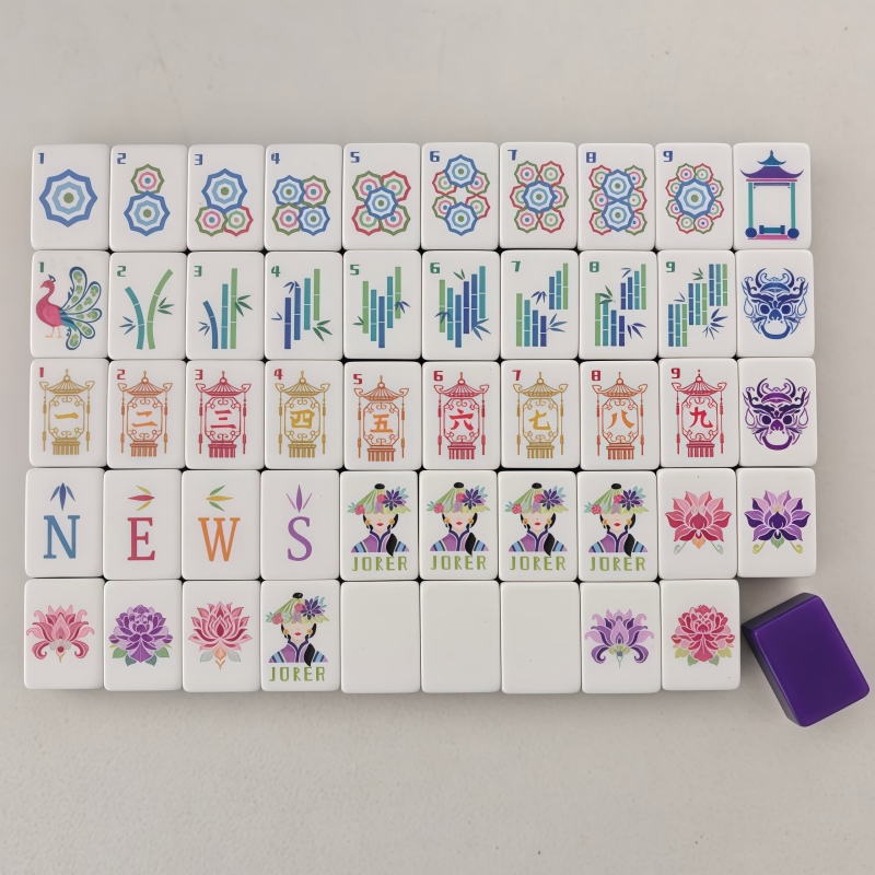 Board Game Mahjong - Nuovo Set di Mahjong in Acrilico