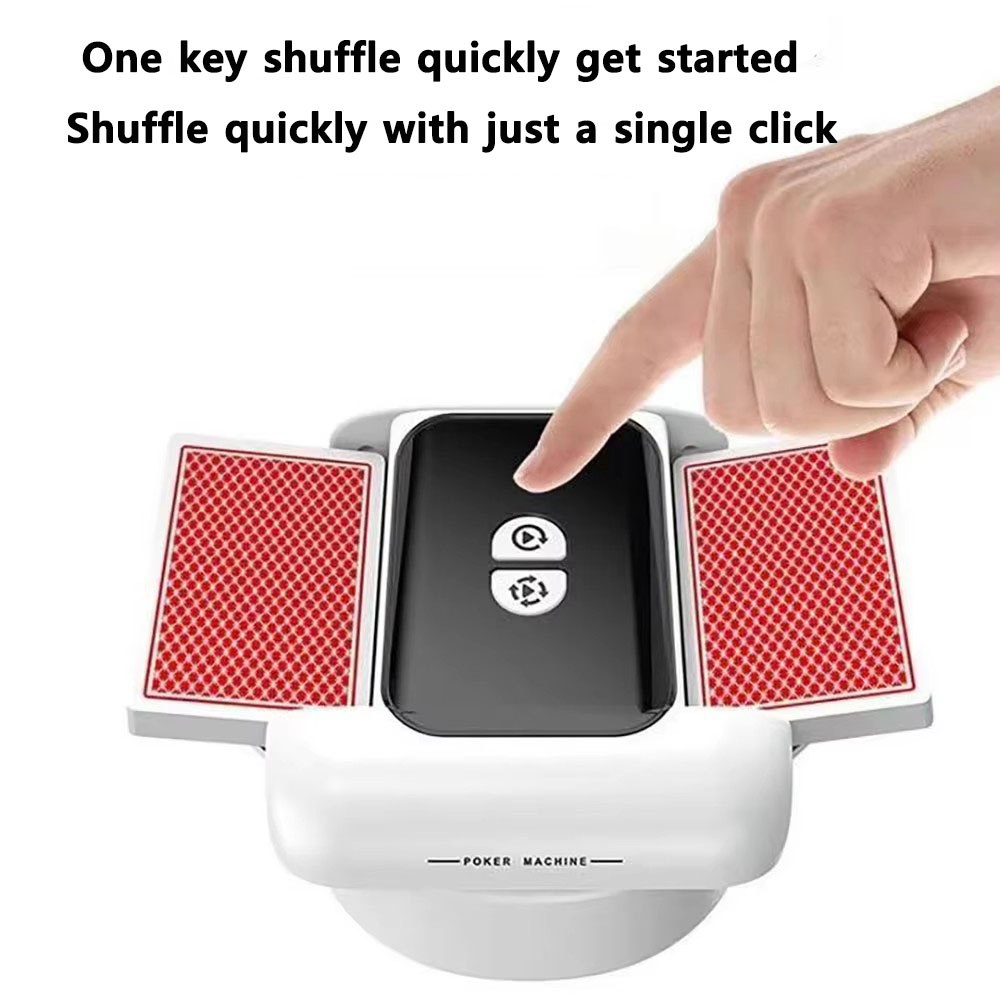 Board Game Hotel - Macchina per mescolare carte automatica ricaricabile