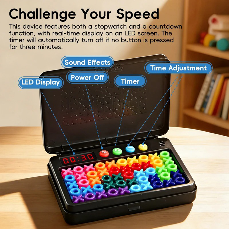 Board Game Recommendation - KNYYSECQ Smart XO Puzzle: Gioco di