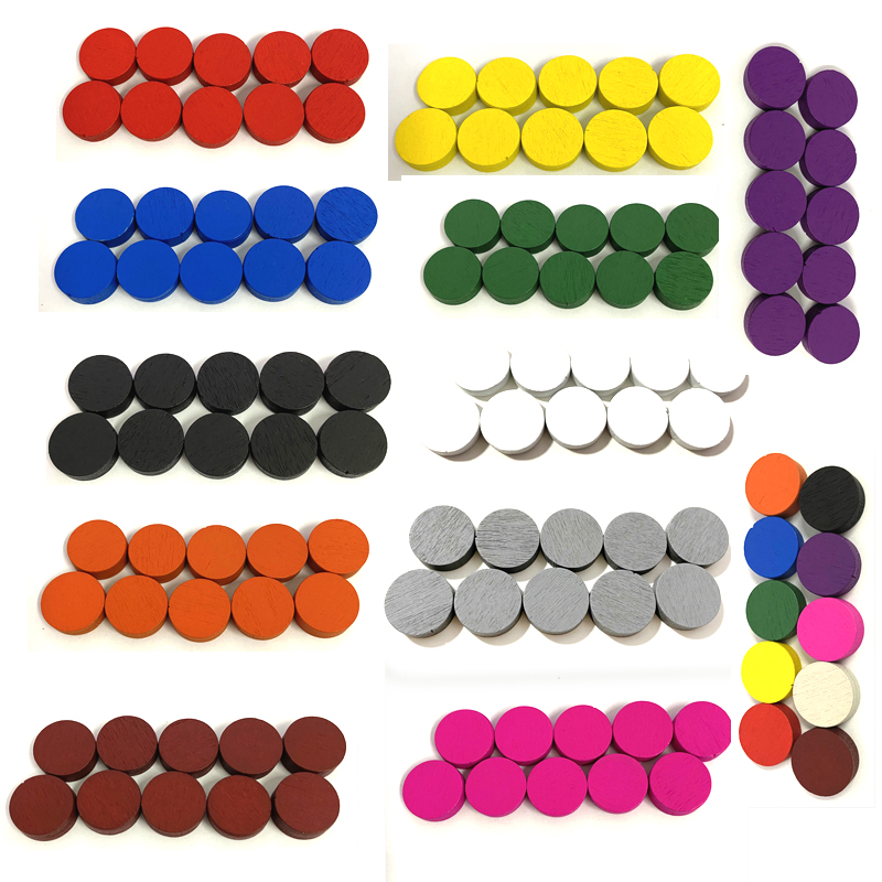 Board Game Sequence - 100 pezzi Diametro 15*5MM Pezzi di