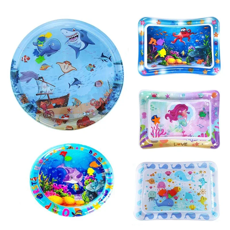 Play Mat Neoprene - Baby Playing Water Mat Toddler PVC