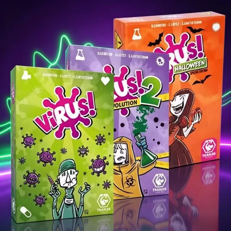 Board Game Virus - Set di Giochi di Carte Strategici