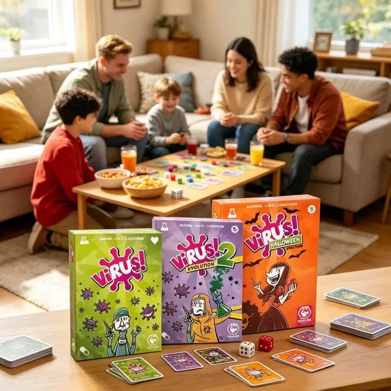 Board Game Virus - Interessante gioco di carte Virus Card