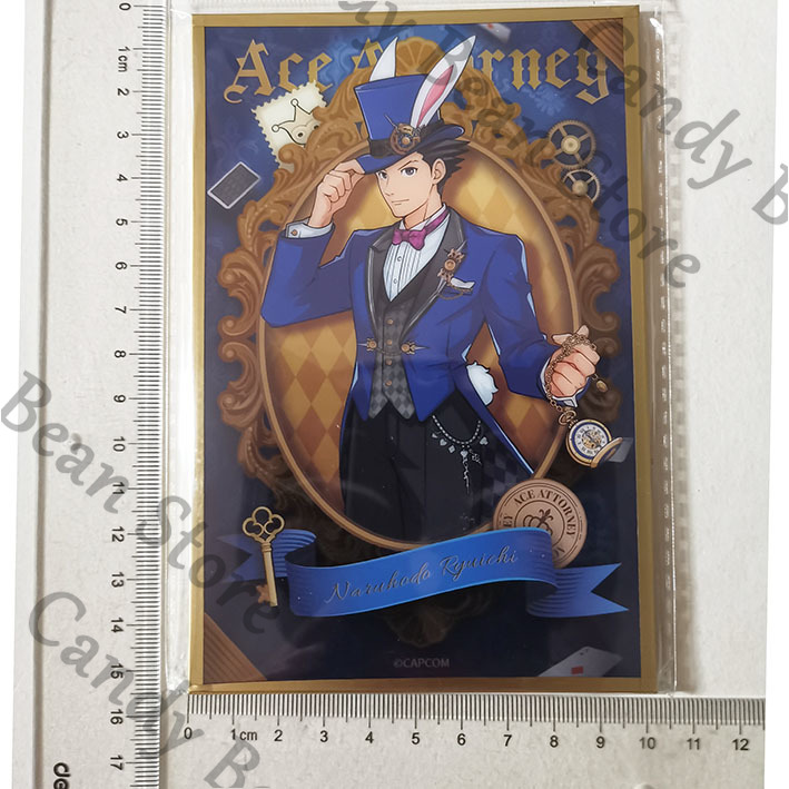 Board Game Illustrator - Ace Attorney Genuino Anime Phoenix Wright