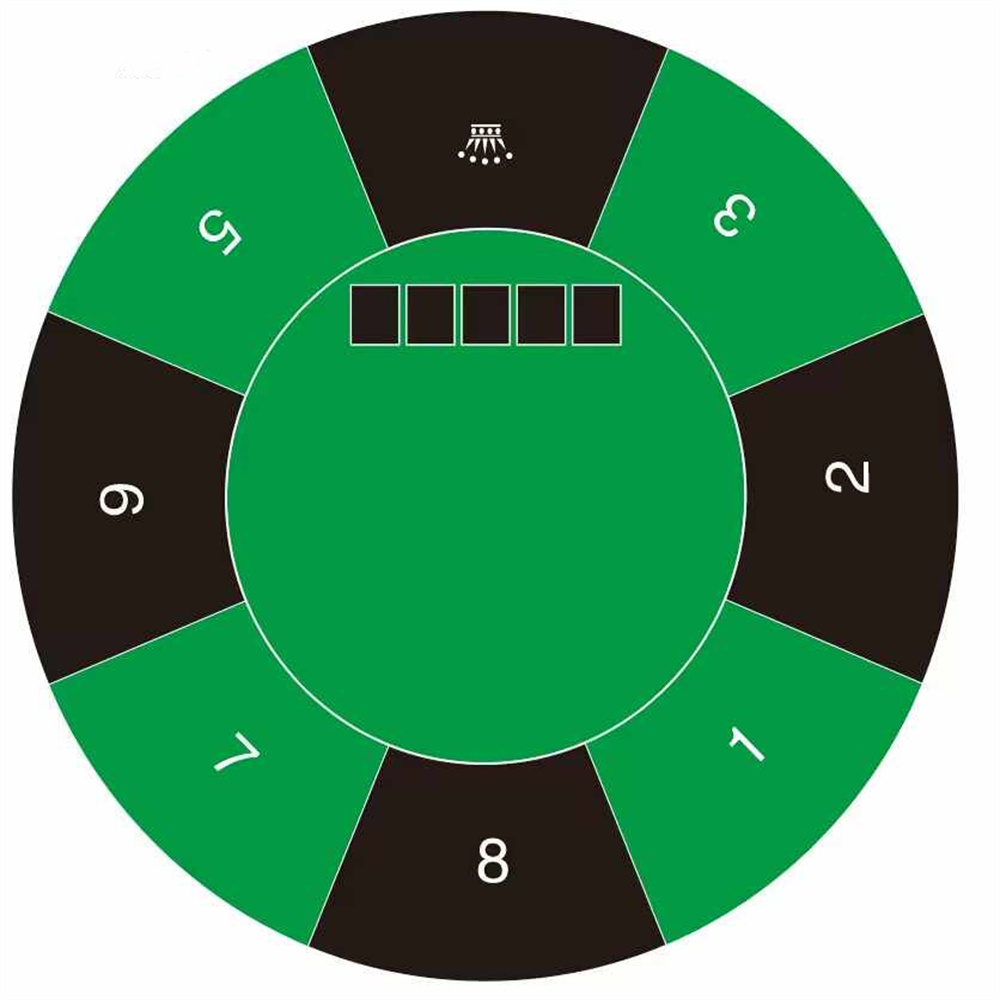 Board Game Mahjong - Tappetino Professionale per Tavolo da Poker