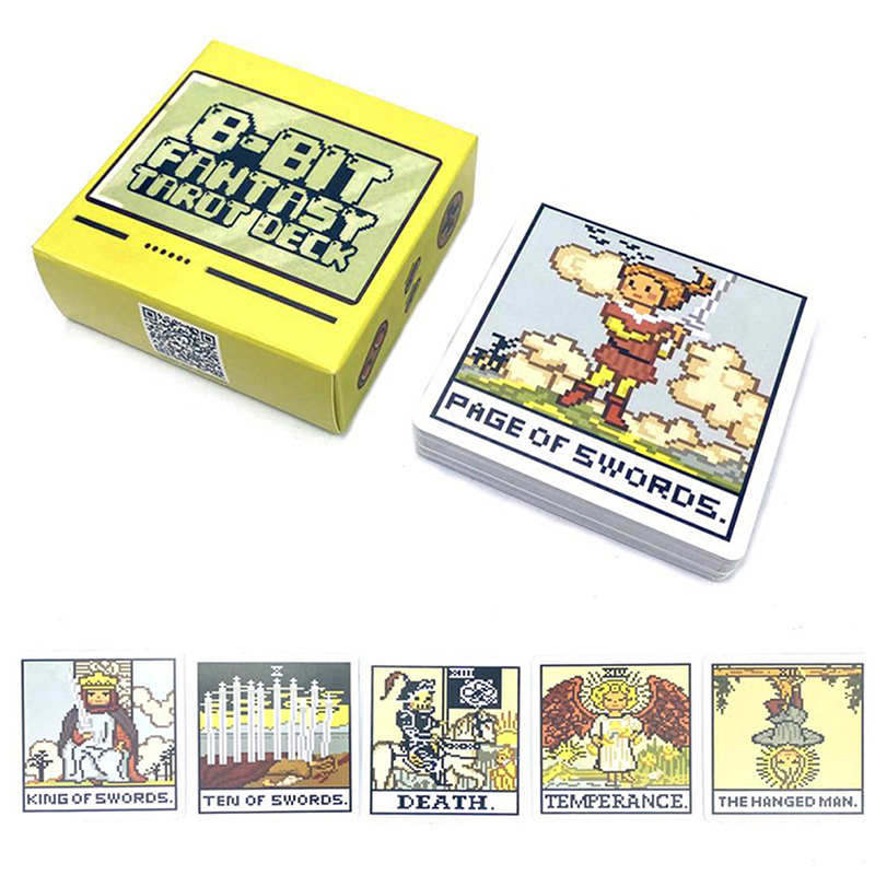 1 scatola 8 Bit Fantasy Tarot  - Board Game Pdf recensione e prezzo