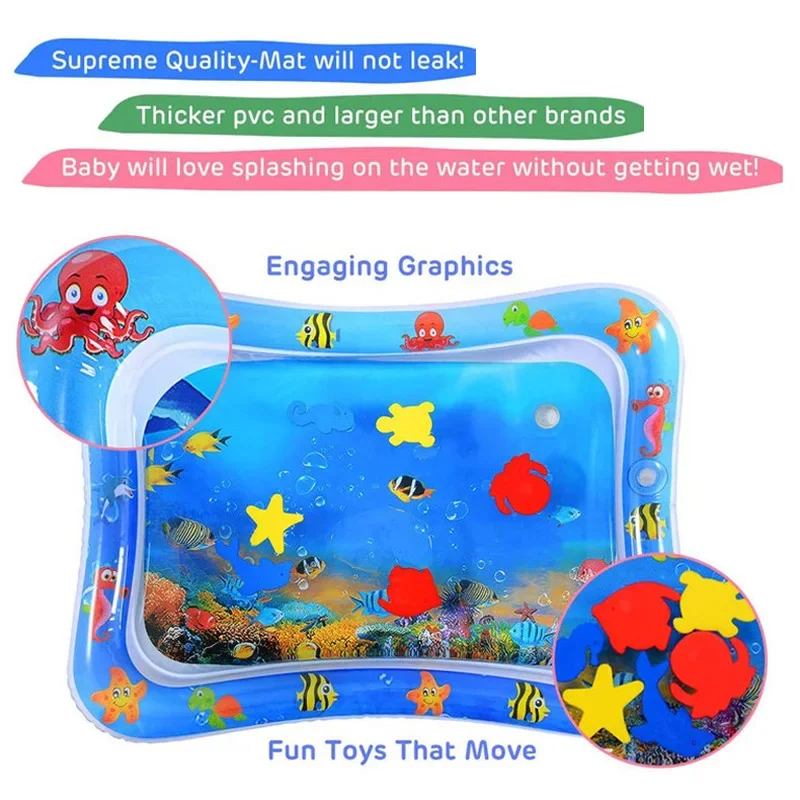Baby Playing Water Mat Toddler - Play Mat Neoprene recensione e prezzo