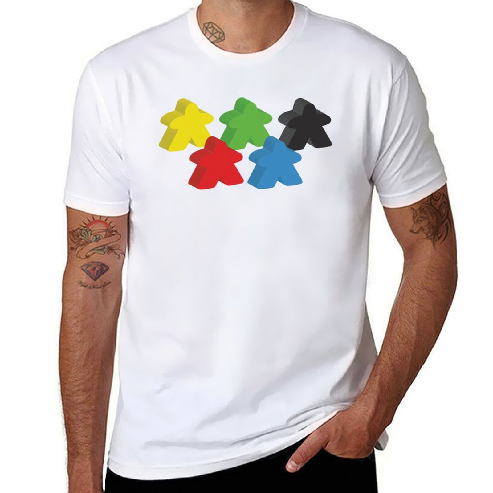 Set di 5 Meeples ( gettoni di  - Meeple Token Set recensione e prezzo